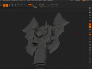 mpdragon axe 3d print model 3D Druckmodell