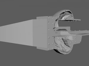 Stampi per stampa 3D per la fusione del modello di stampa 3D del drago mp Modello di stampa 3D