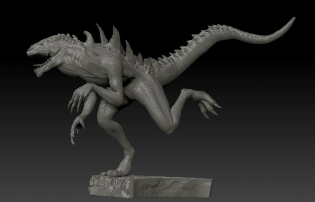 godzilla Modello di stampa 3D .c4d .max .obj .3ds .fbx .stl .blend