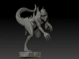 godzilla 3D Print Model