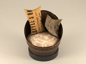 chair barrel 3D Model