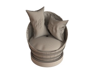 chair barrel 3D 模型