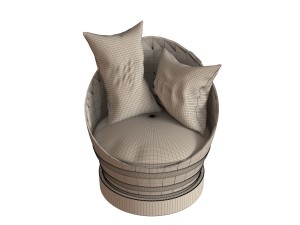 chair barrel 3D 模型