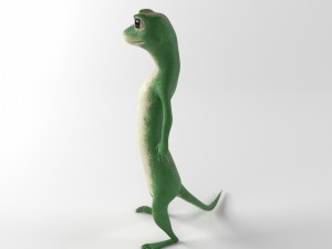 gecko 3D Model