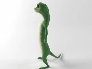 gecko 3D Model