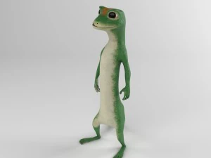 gecko 3D Model