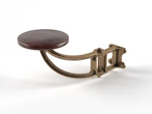 vintage bar stool 3D Model