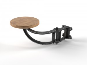vintage bar stool 3D Model