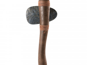 stone axe Modello 3D