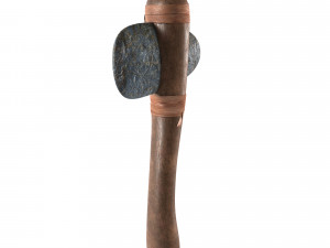 stone axe Modello 3D