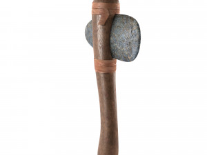 stone axe Modello 3D