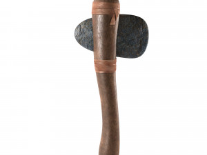 stone axe Modello 3D