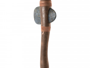 stone axe Modello 3D