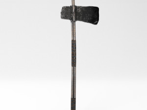 metal axe 3D Модель