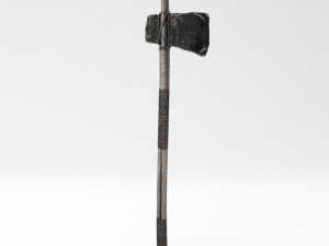metal axe 3D Модель