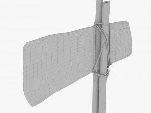 metal balta 3D Model