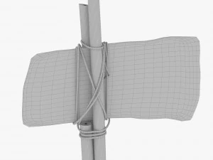 metal balta 3D Model