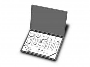 accuracy test matrix 3D 打印模型