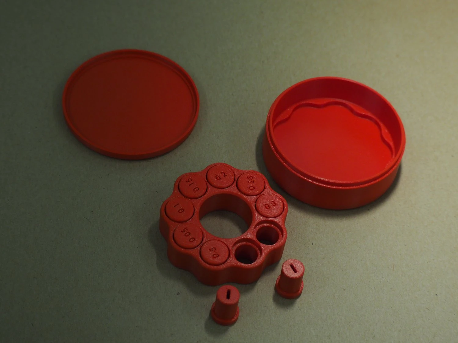 tolerance test matrix 1 3D Print Model .c4d .max .obj .3ds .fbx .stl .blend 