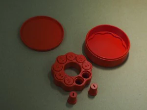 tolerance test matrix 1 3D Print Model