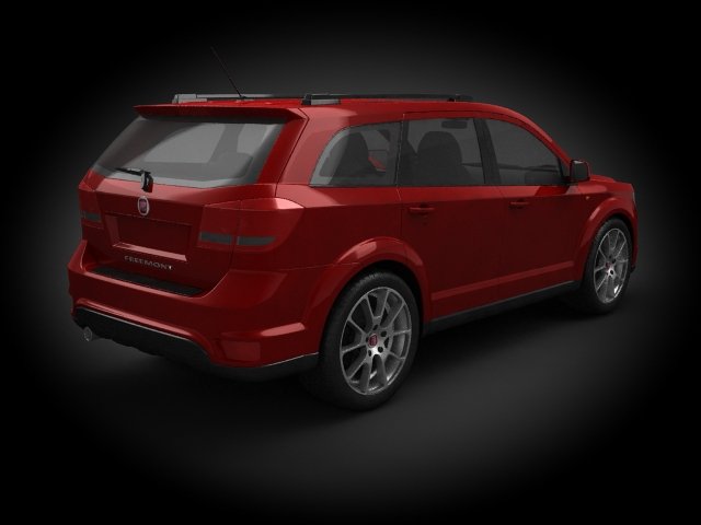 fiat freemont 2012 3D Model in SUV 3DExport