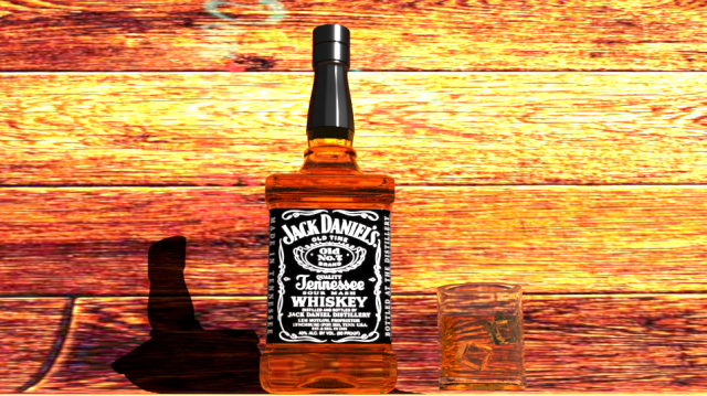 jack daniels Modello 3D .c4d .max .obj .3ds .fbx .stl .blend 