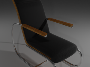 stylish armchair 3D Model