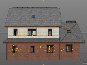 bioclimatic house 3D मॉडल