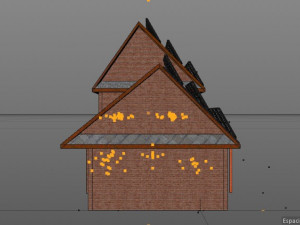 bioclimatic house 3D मॉडल