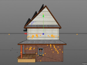bioclimatic house 3D मॉडल