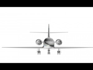 privat airplane cessna citation 3D Model