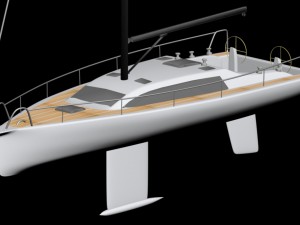 sailboat 3D Model