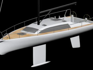 sailboat 3D Model