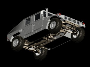 hmmwv m1025 am general 3D Model