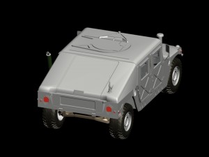 hmmwv m1025 am general 3D Model