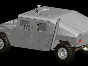 hmmwv m1025 am general 3D Model