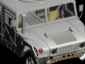 hmmwv m1025 am general 3D Model