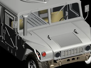 hmmwv m1025 am general 3D Model