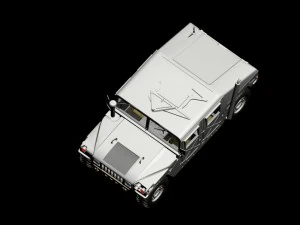 hmmwv m1025 am general 3D Model