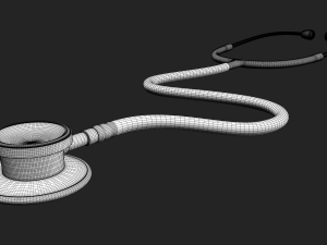stethoscope 3Dモデル