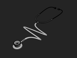 stethoscope 3Dモデル