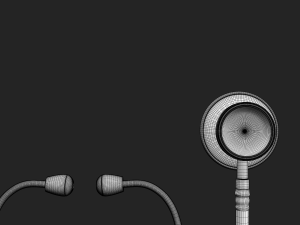 stethoscope 3Dモデル