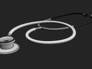 stethoscope 3Dモデル