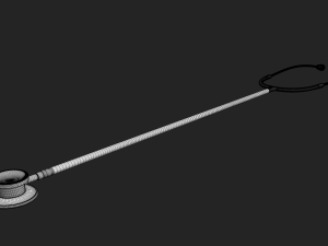 stethoscope 3Dモデル