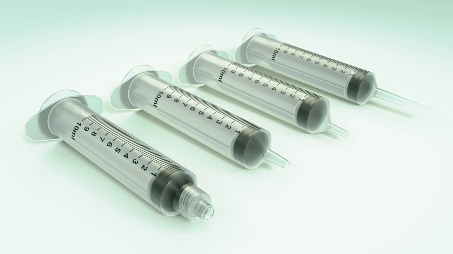 syringes 3D Model .c4d .max .obj .3ds .fbx .stl .blend