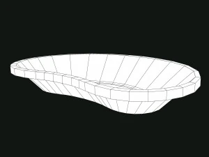 3d scalpels kidney dish and sterilization tray model 3D Model