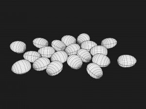 medication pills capsules bottles and containers 3D Model