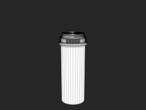 medication pills capsules bottles and containers 3D Model