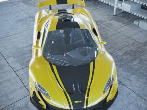 McLaren P1 Modelo 3D