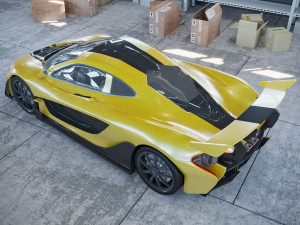 McLaren P1 Modelo 3D
